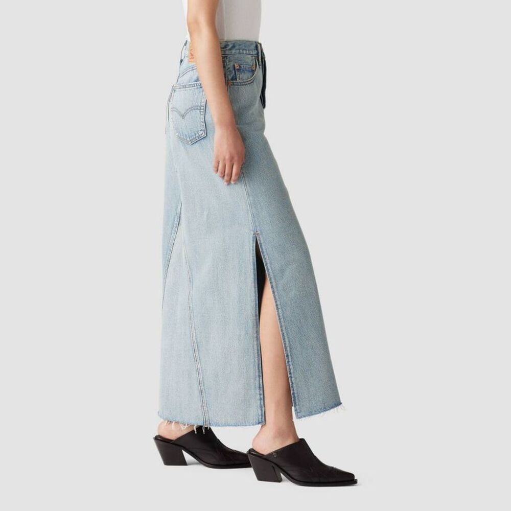 Levi's -  Women's Iconic Maxi Skirt - Not In The Mood Not In The Mood - Picture 2 of 3